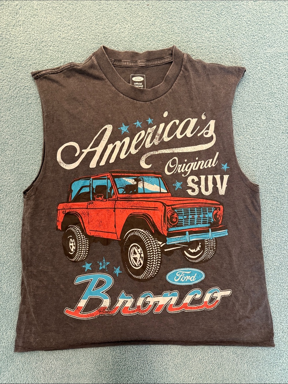 Ford Women's Sleeveless Bronco Graphic Tank